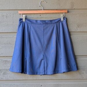 VTG 90s K-Swiss Navy Blue Lightweight Tennis Skirt Size 10 Pickleball Golf Prep